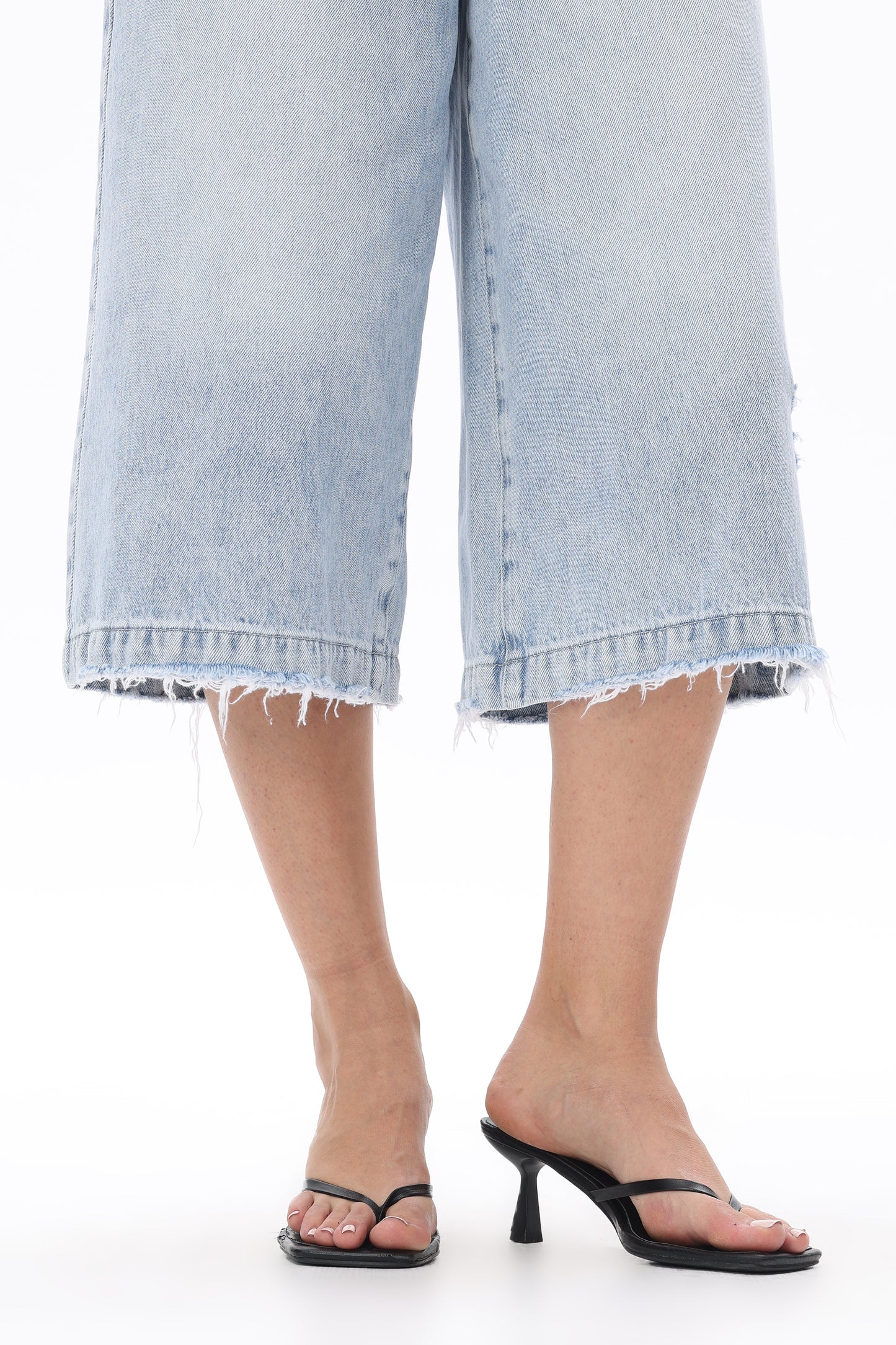 Scarlett Distressed Bermuda Shorts