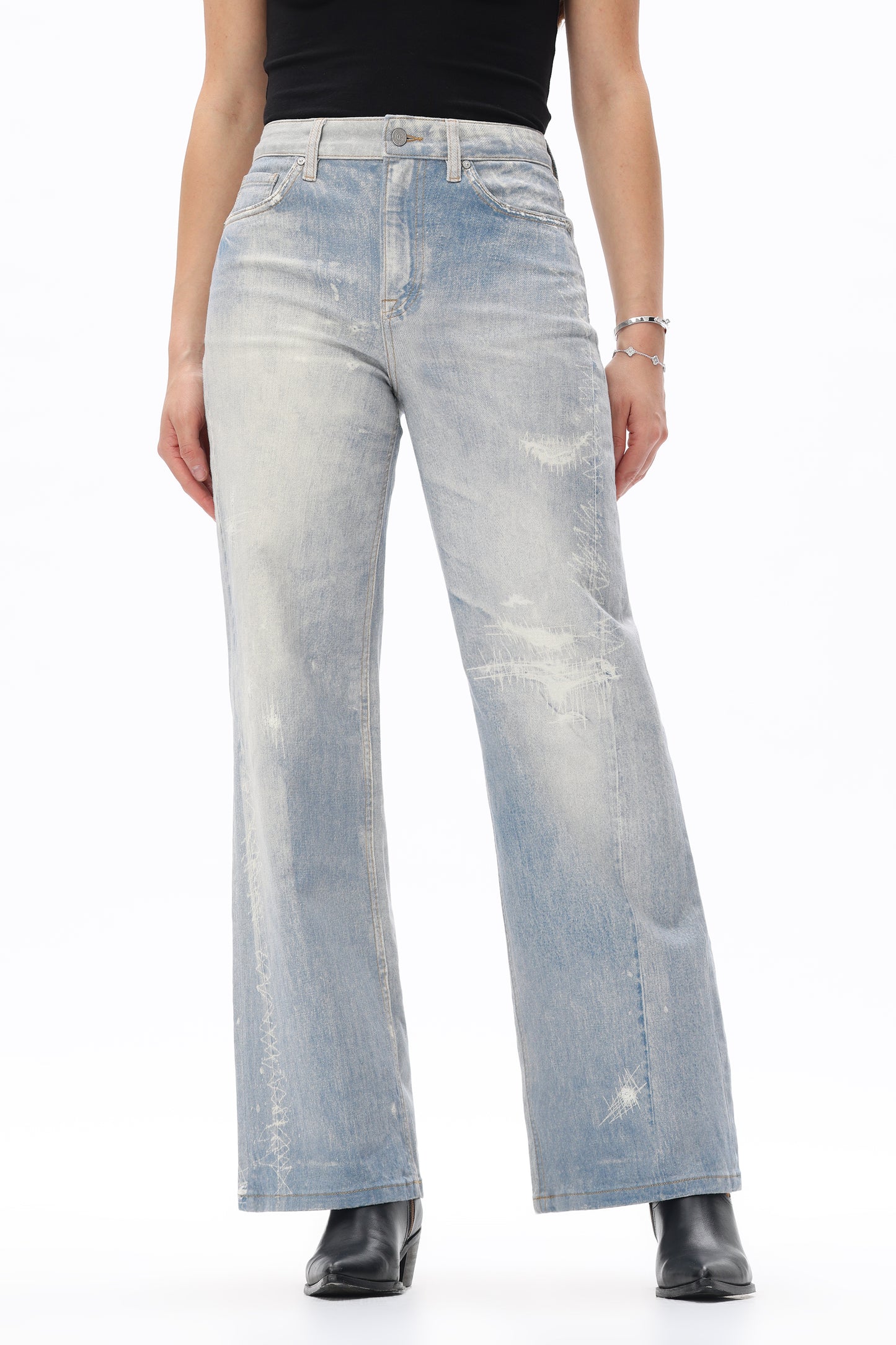 Penina Vintage Wide Leg Jeans