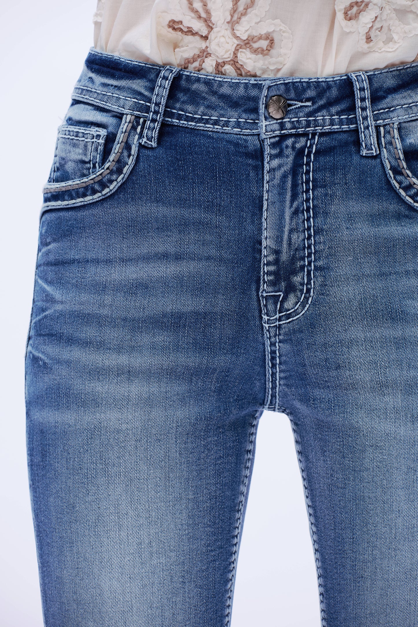 Madison Western-Chic Bootcut Jeans