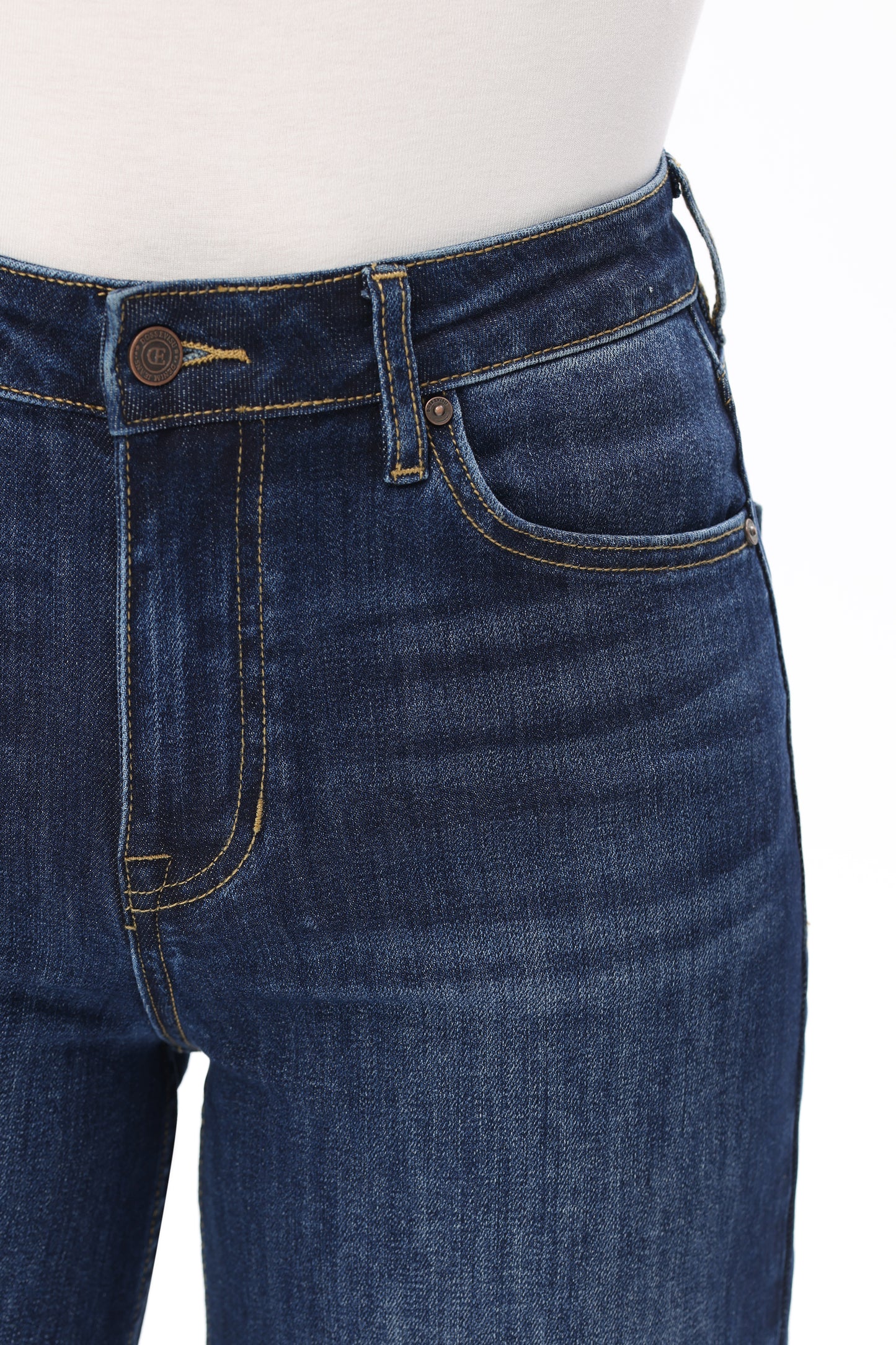 Selene Tailored Wide Leg Jeans