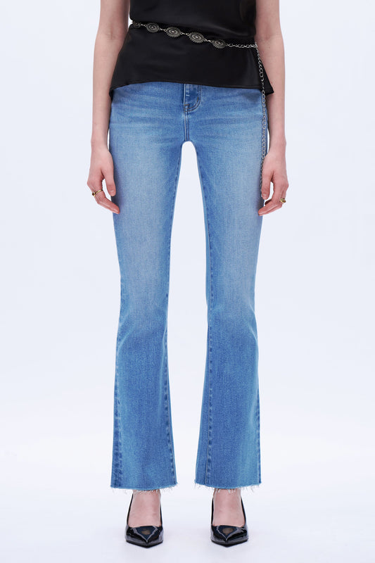 High Rise Bootcut Jeans