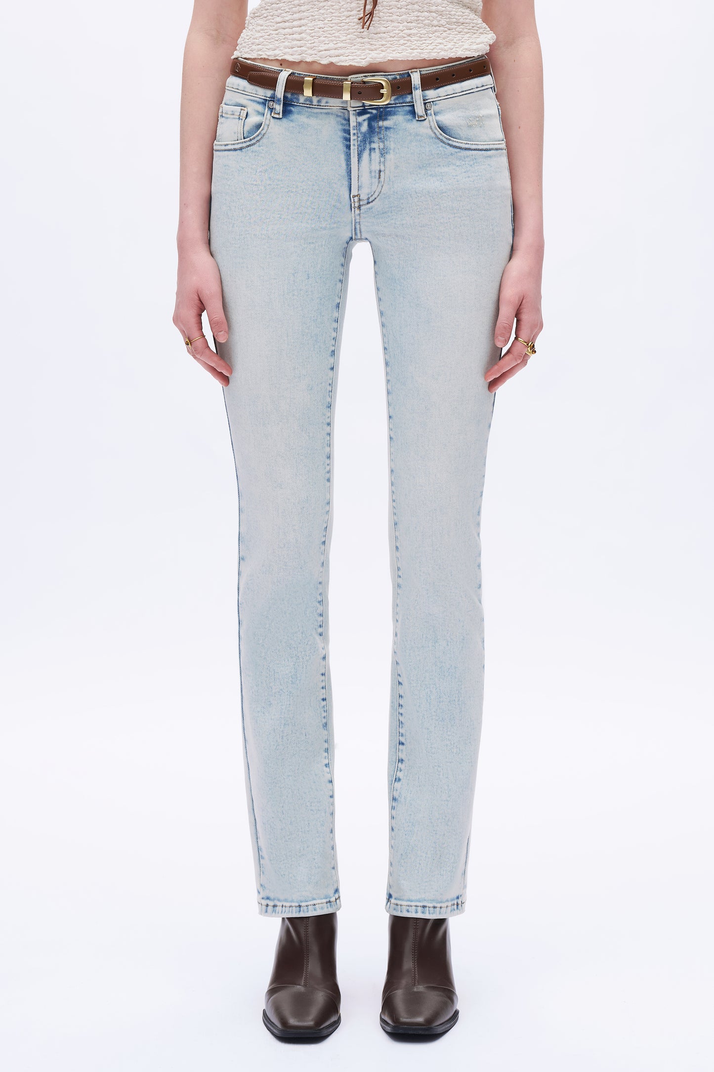 Natalia Iconic Slim Straight Jeans