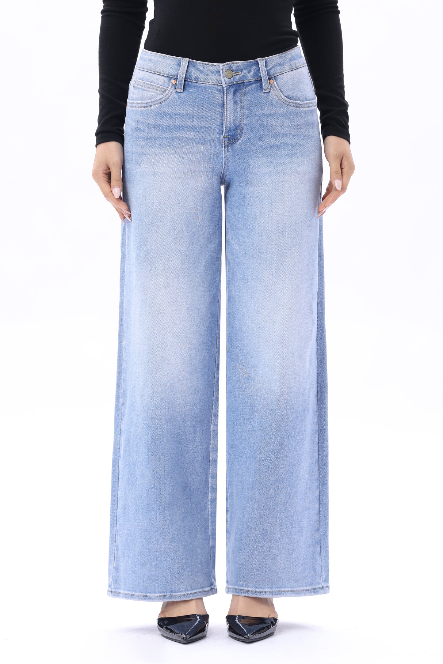 Renata Nostalgic Wide Leg Jeans