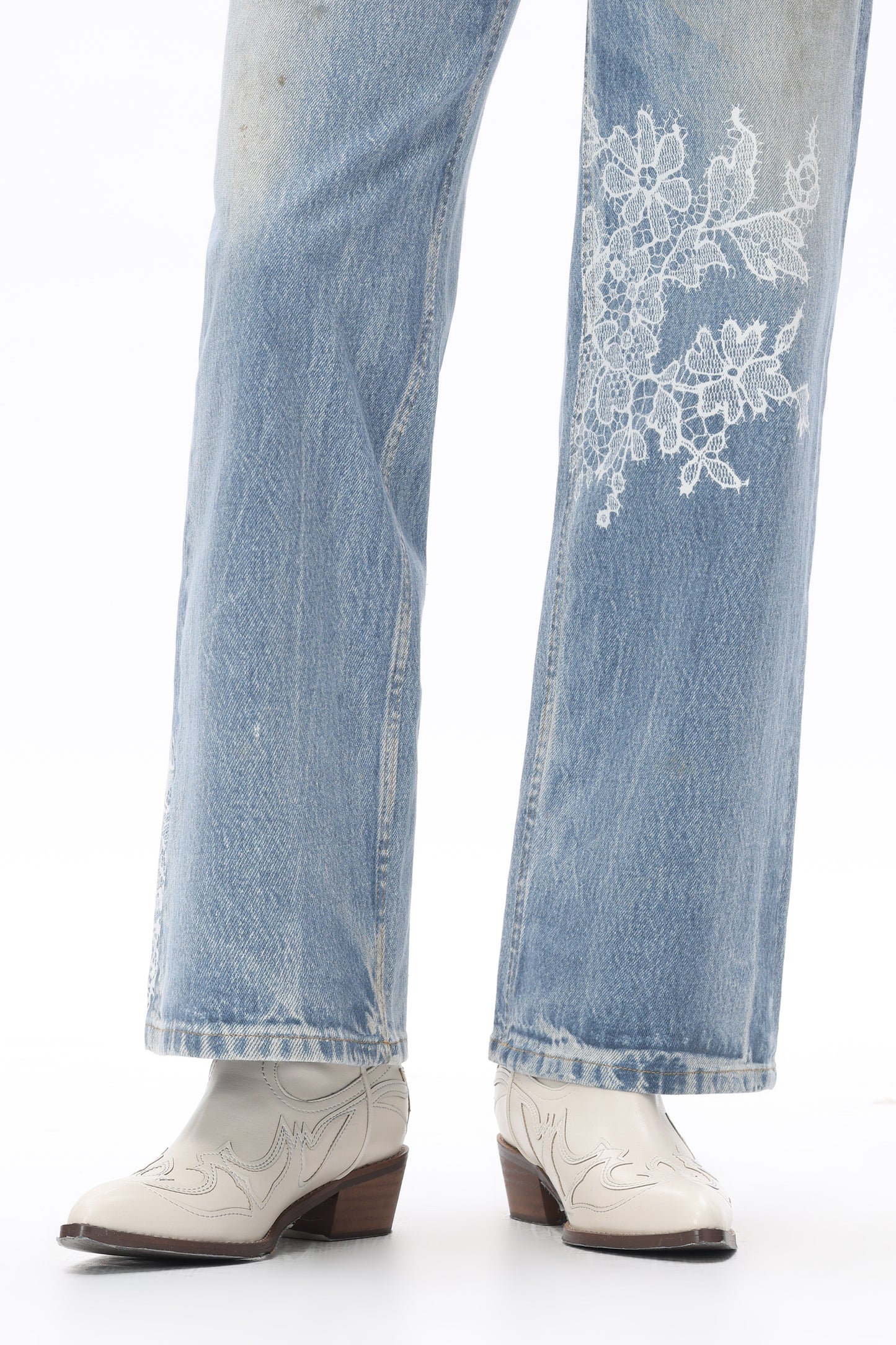 Mirella Elegant Wide Leg Jeans