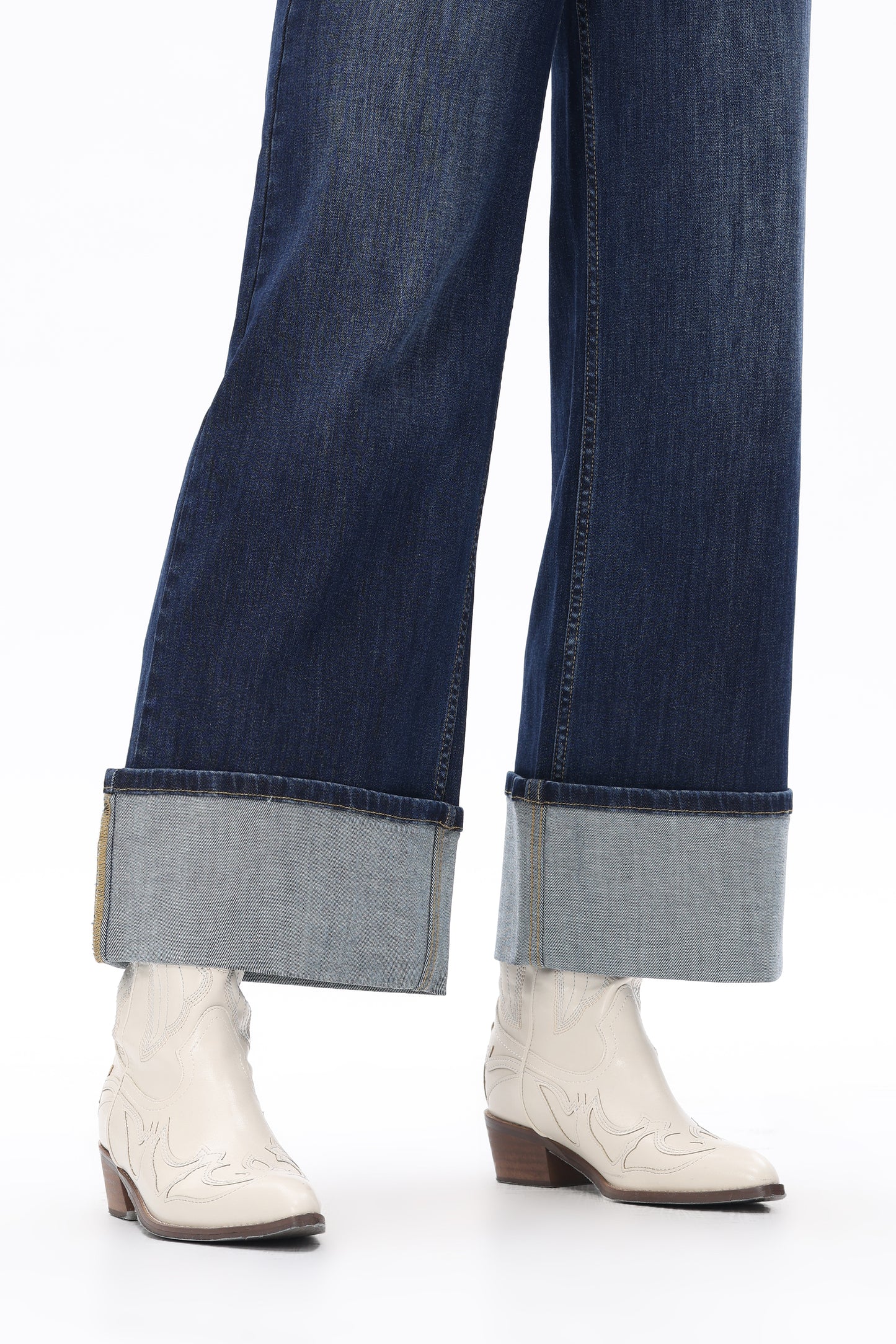 Selene Tailored Wide Leg Jeans