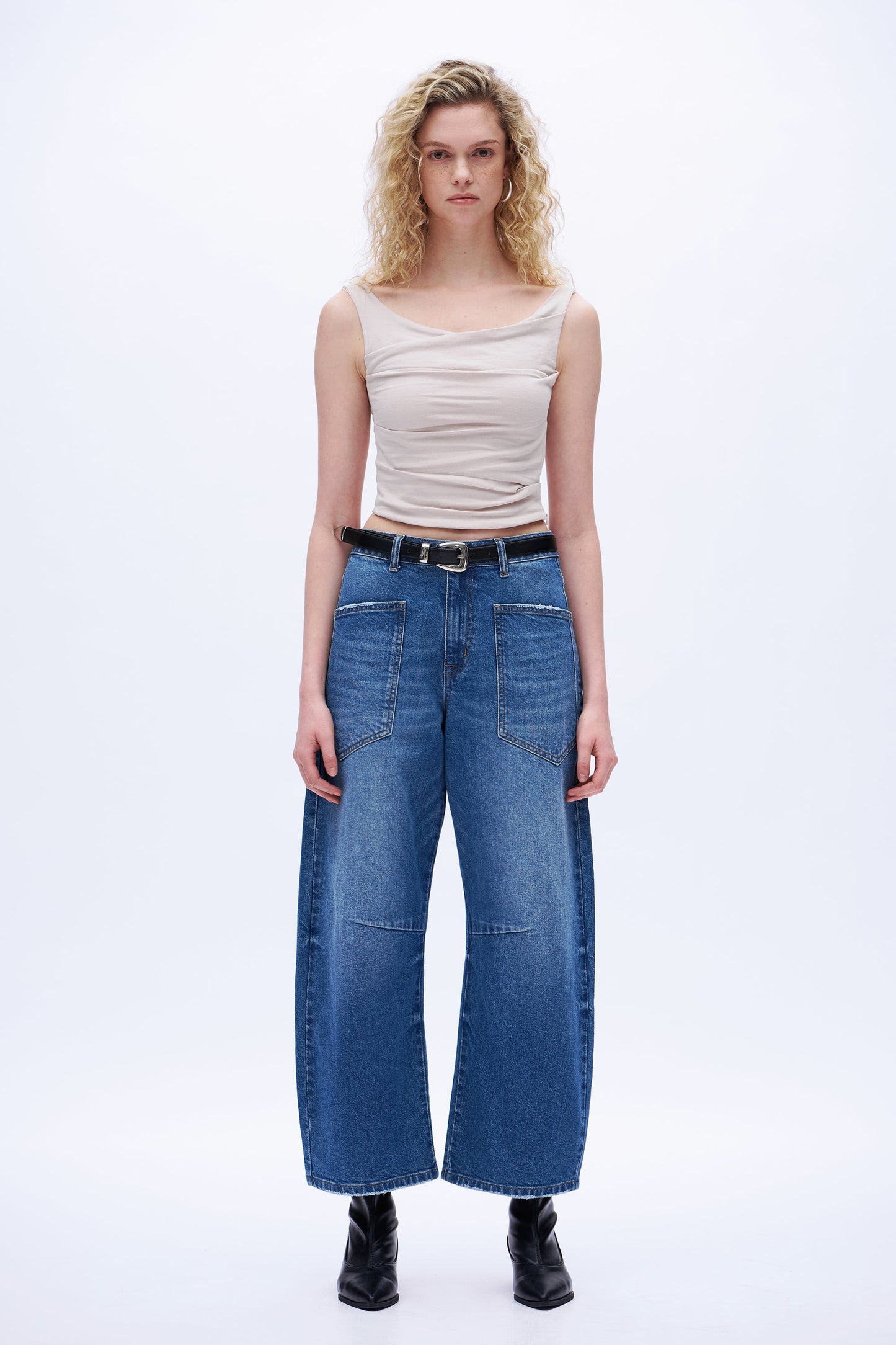 Sienna Contemporary Barrel Jeans