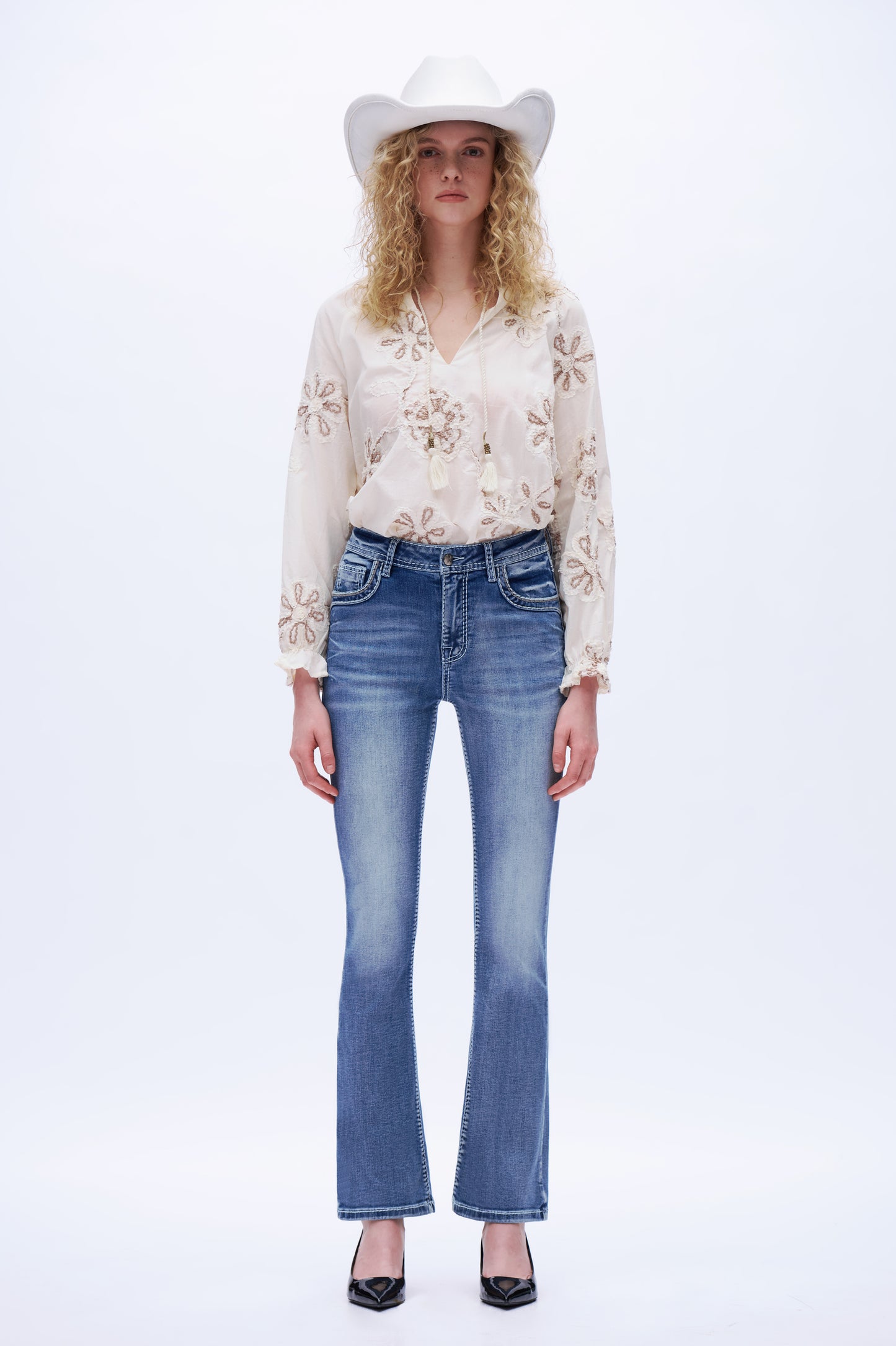 Madison Western-Chic Bootcut Jeans