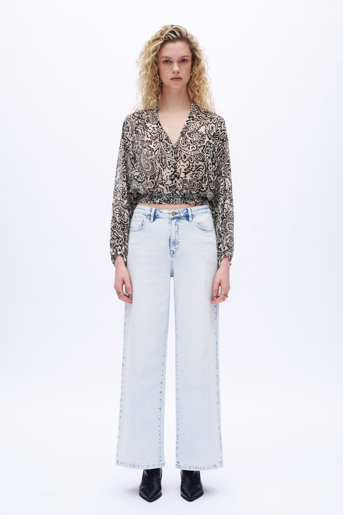 Alessia Iconic Wide Leg Jeans