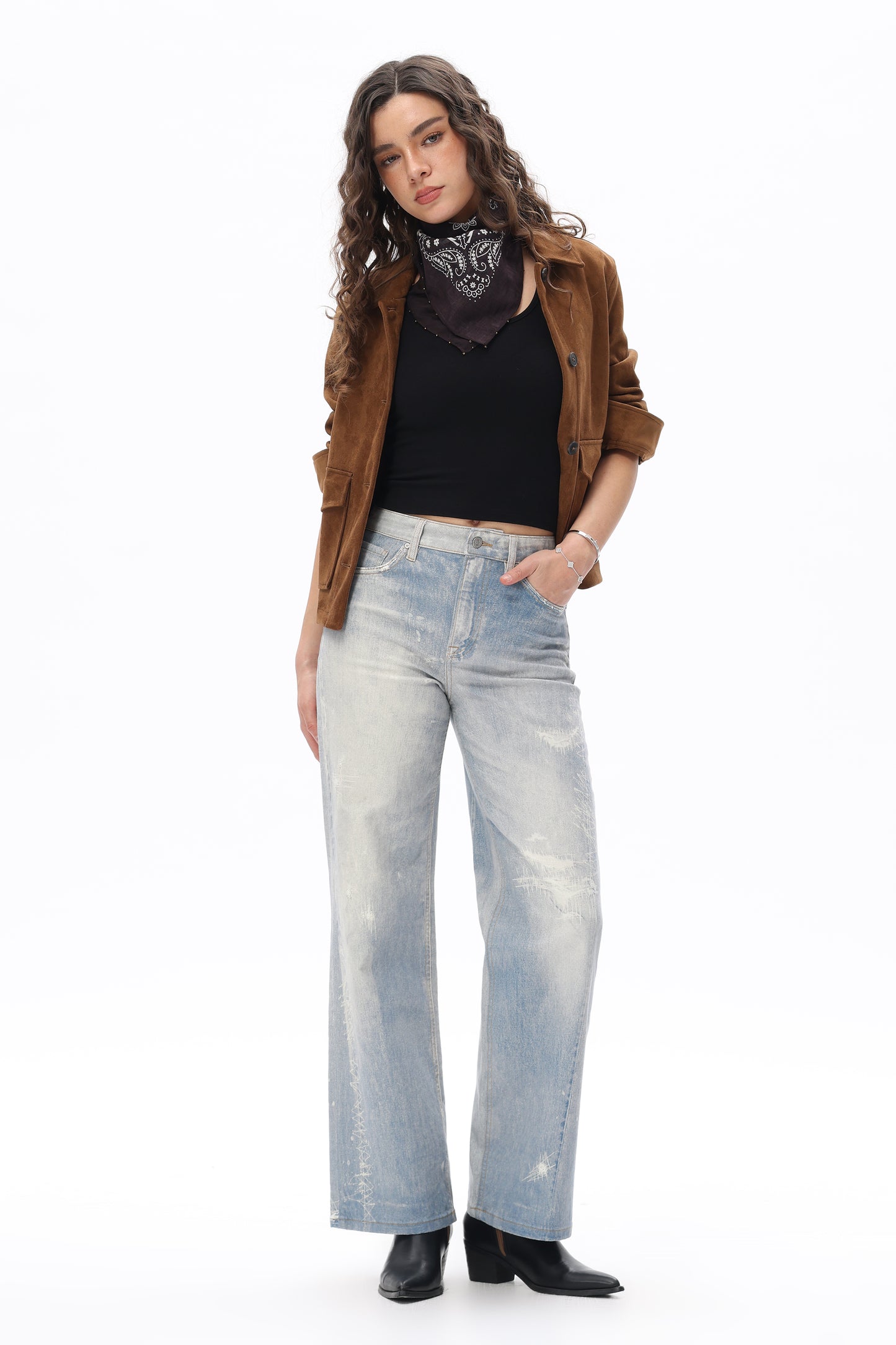 Penina Vintage Wide Leg Jeans