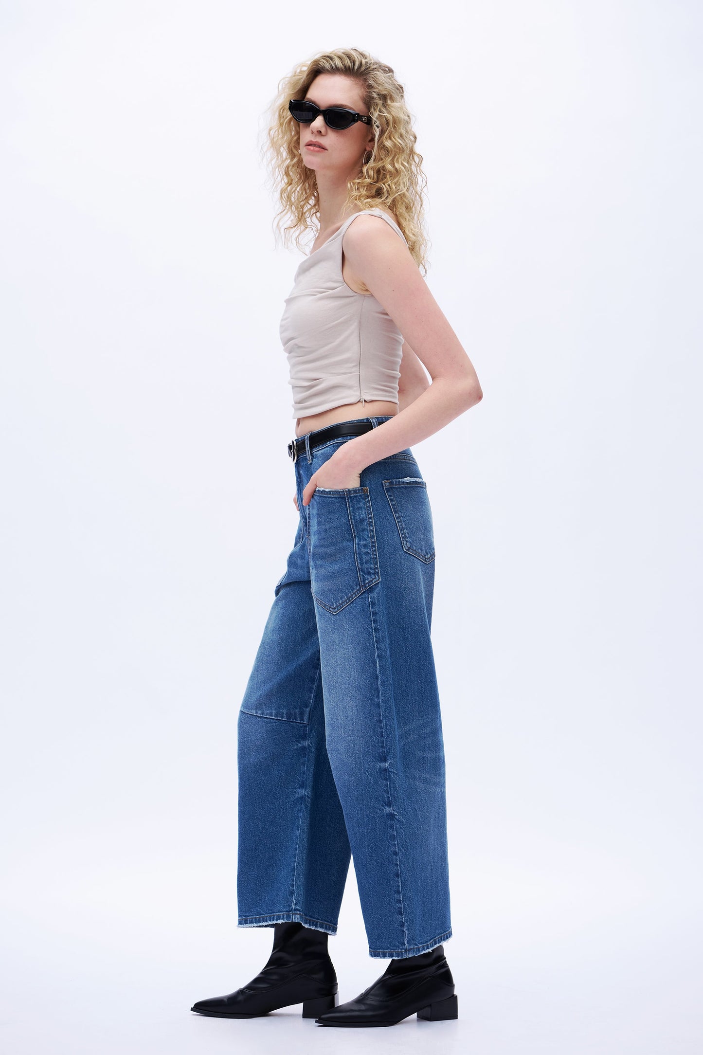 Sienna Contemporary Barrel Jeans