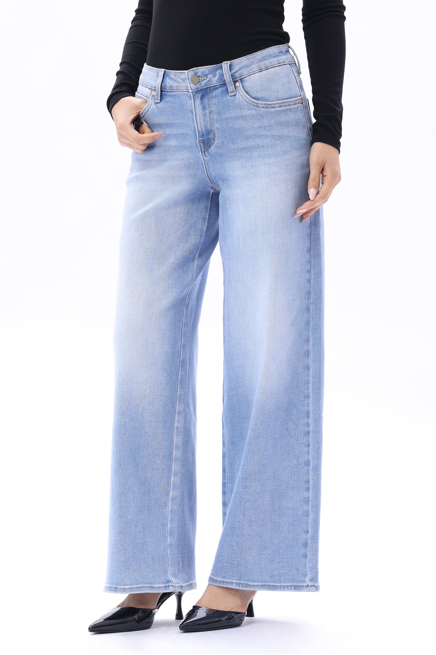 Renata Nostalgic Wide Leg Jeans