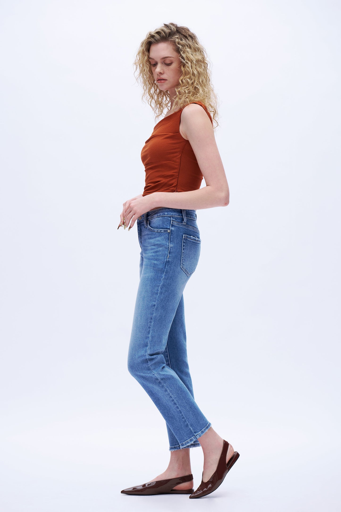 Emilia Flattering Straight Jeans