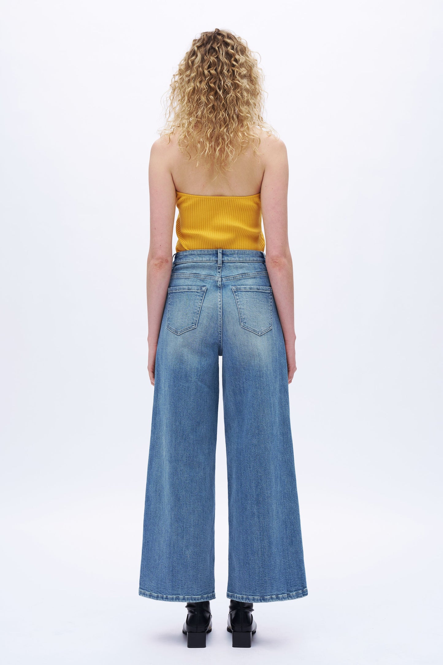 Cassandra Effortless Wide Leg Jeans