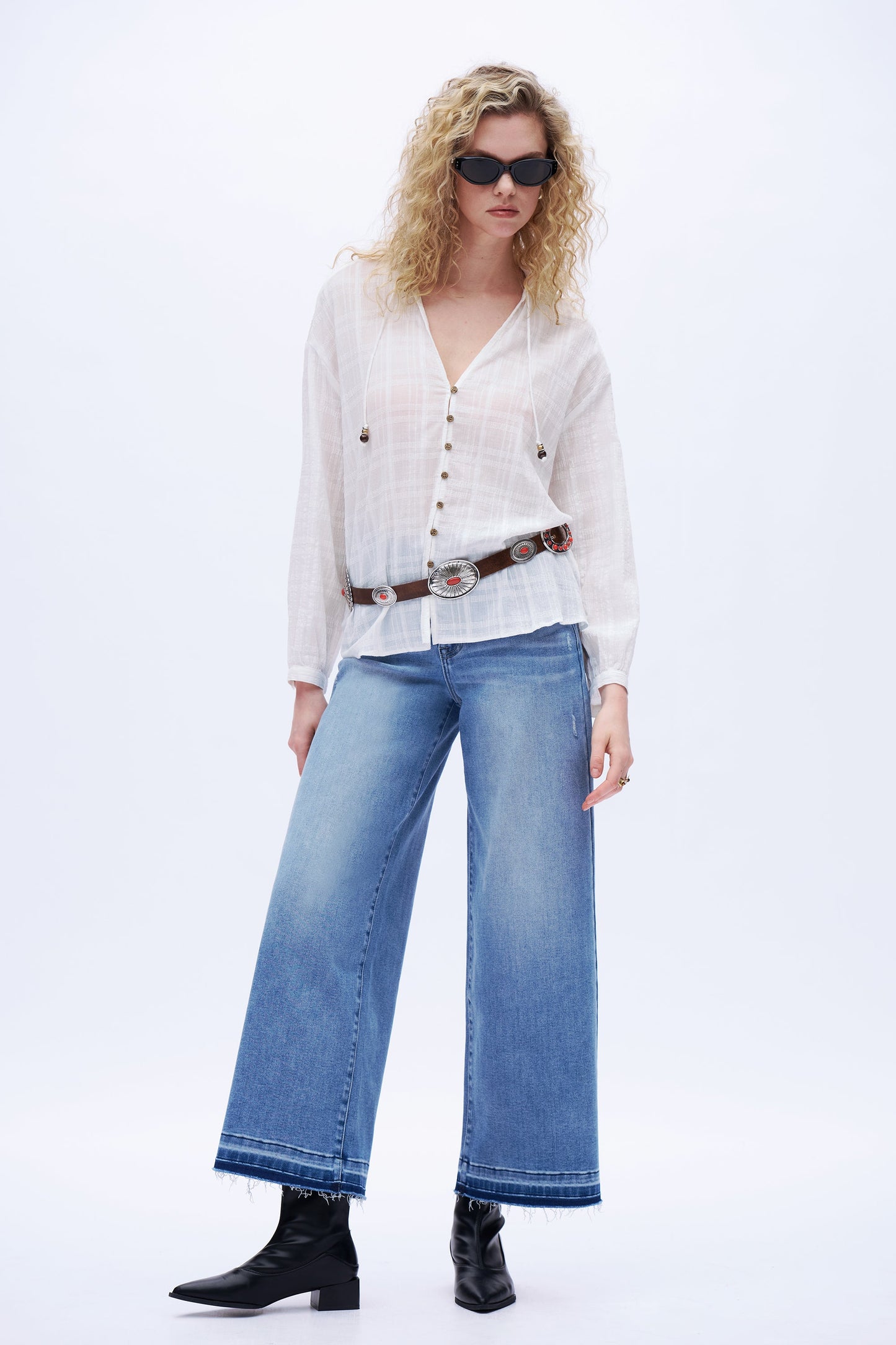 Tatiana Classic Wide Leg Jeans