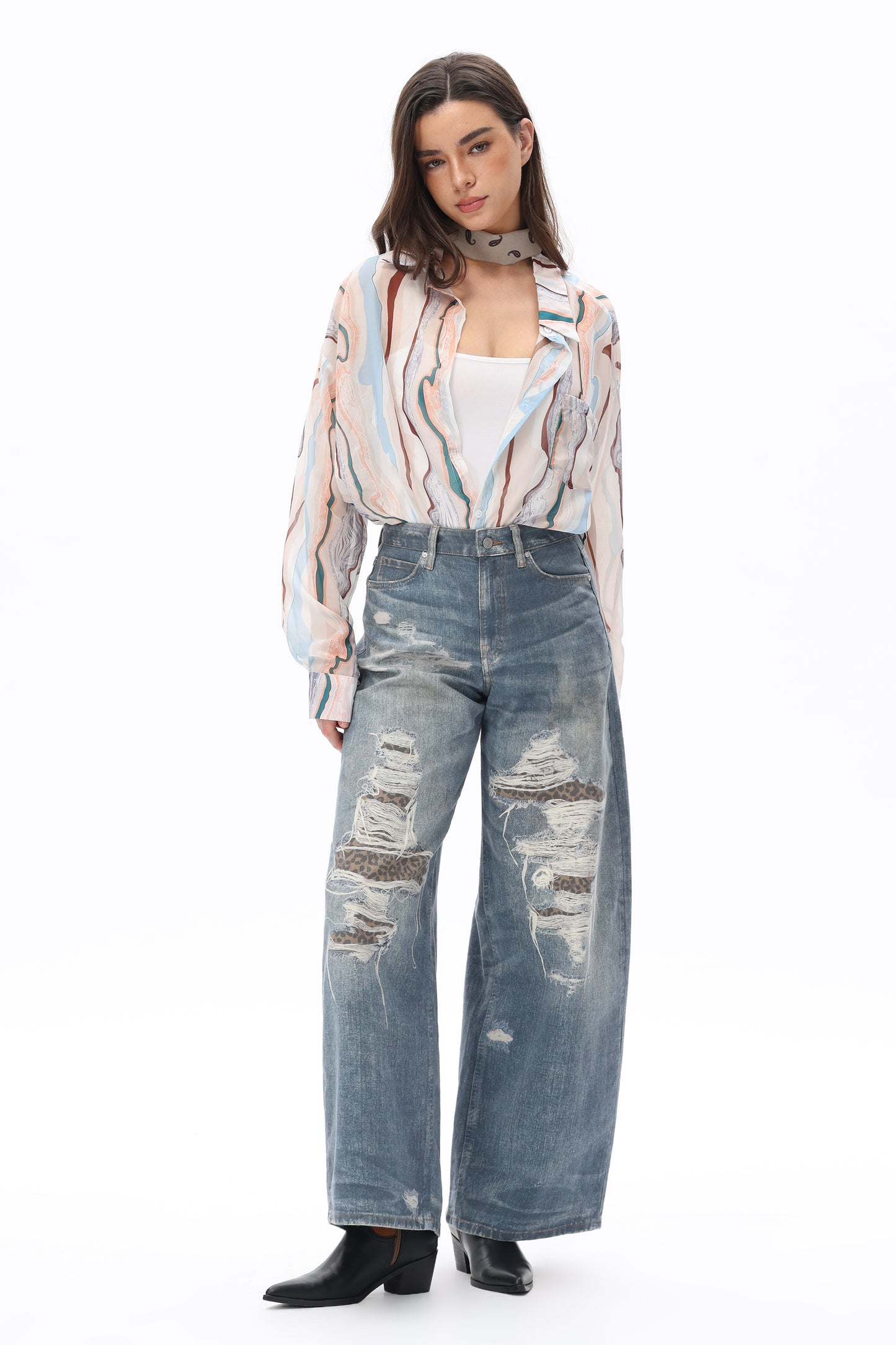 Sophia Vintage Sculpted Barrel Jeans