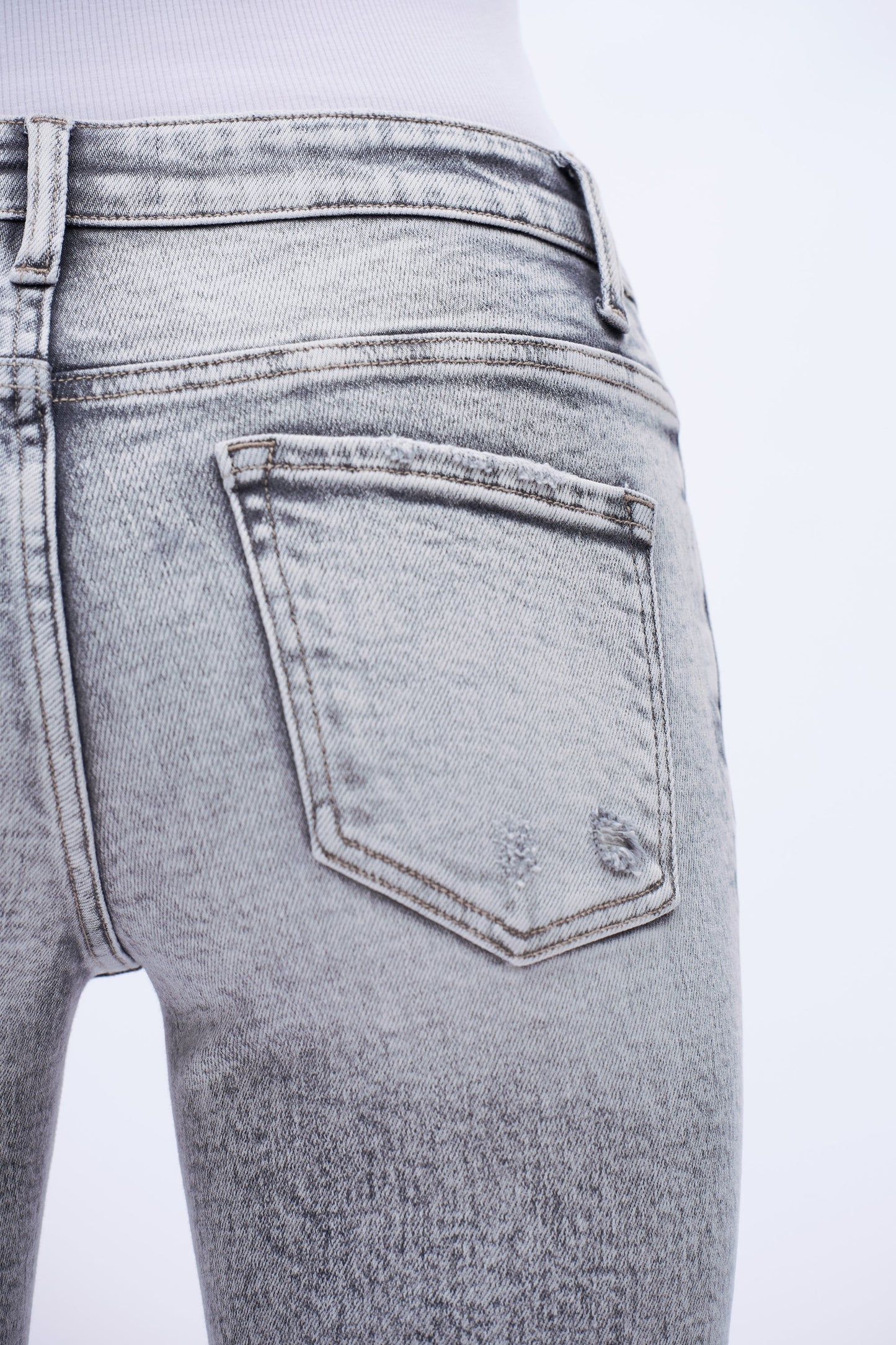 Chloe Distressed Bootcut Jeans