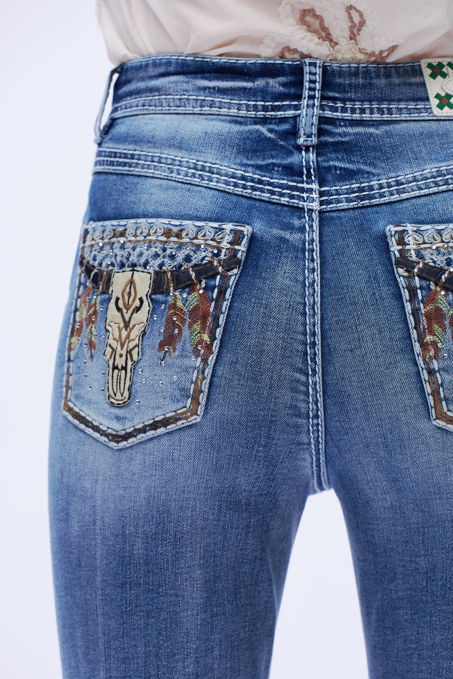 Madison Western-Chic Bootcut Jeans