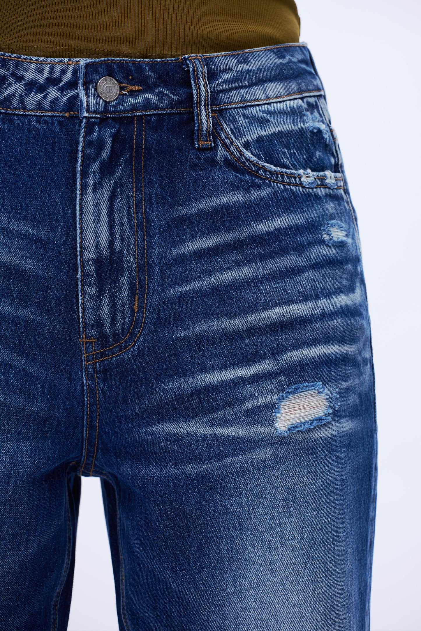 Juliette Edgy Wide Leg Jeans