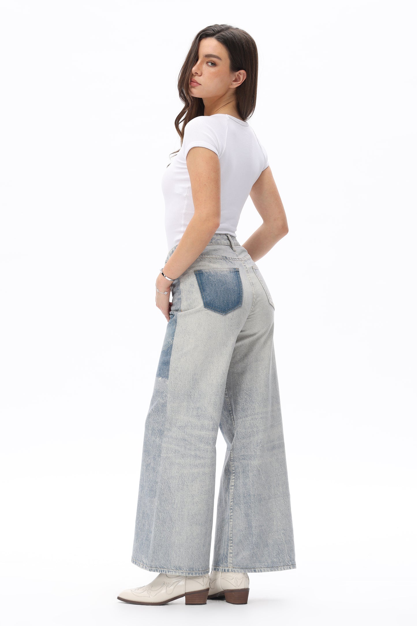 Olivia Vintage Wide Leg Jeans